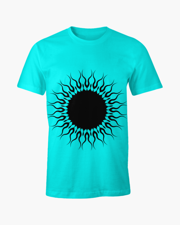 Sunflower Printed Short Sleeve T-Shirt – Casual and Comfortable